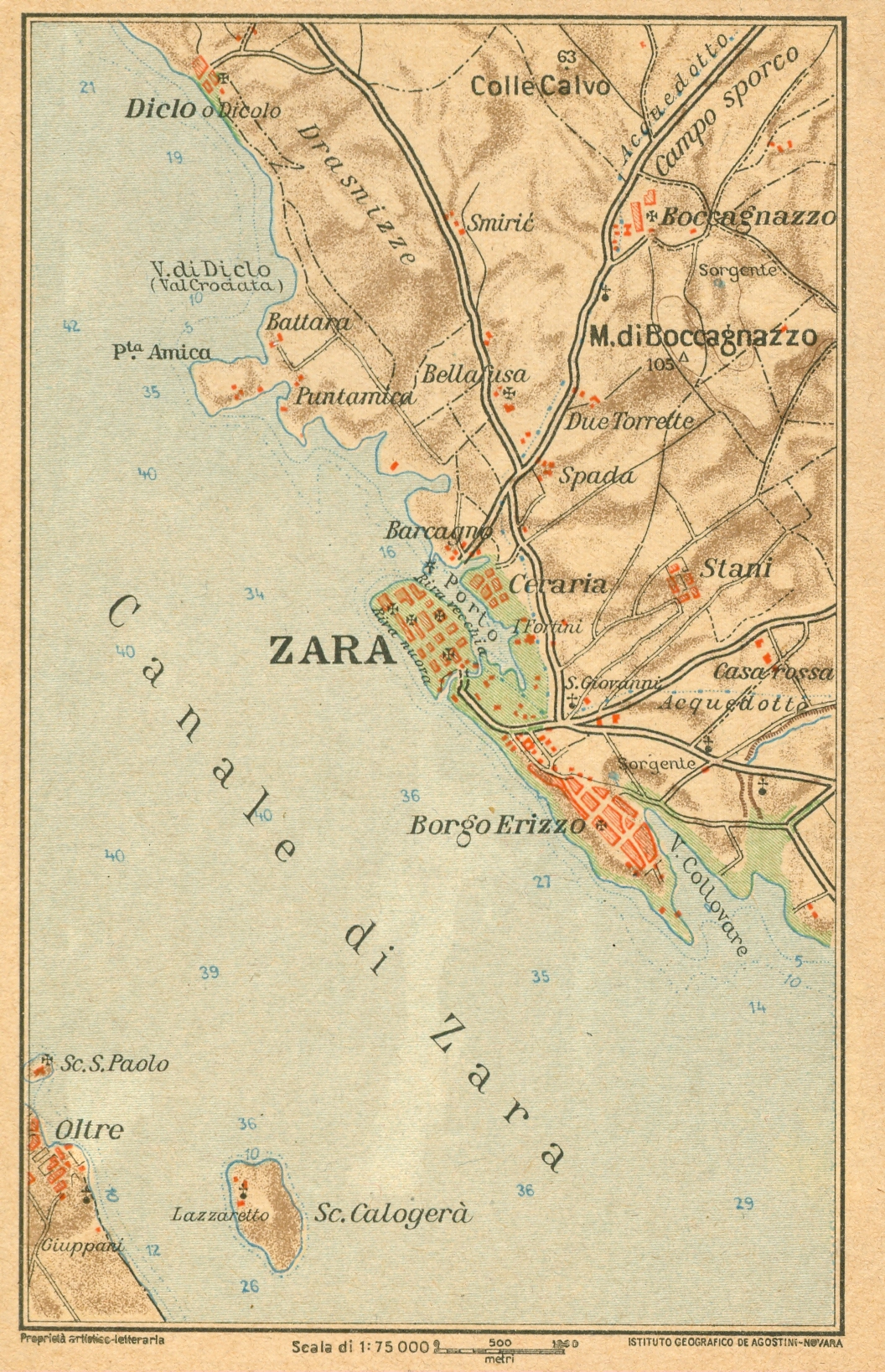 Description Zara-Zadar 1920.jpg