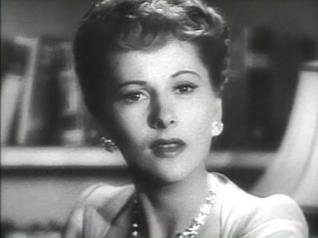 Joan Fontaine in screen shot for Suspicion