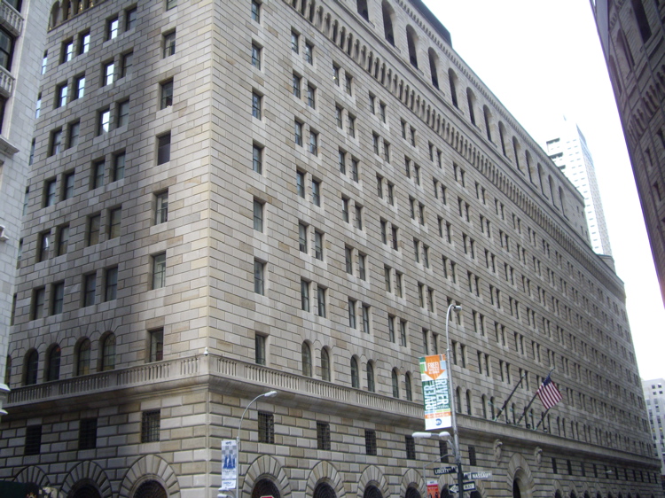Federal Reserve Bank of NY, 33 Liberty Street