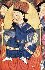 Altan Khan (1507-1582) founded the city of Hohhot, helped introduce Buddhism and originated the title of Dalai Lama Altan Khan.jpg