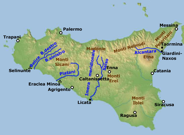 Sicily Geography