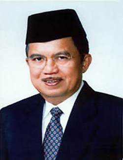 Jusuf Kalla, vice president of Indonesia.