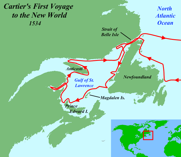 Fil:Cartier First Voyage Map 1.png