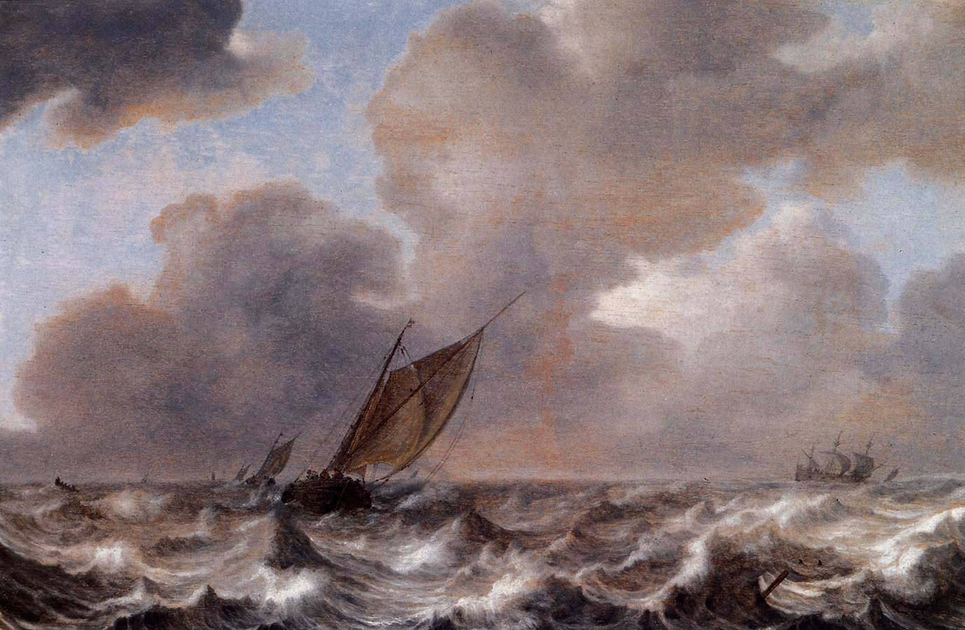 Vessels_in_a_Strong_Wind_1630_Jan_Porcel