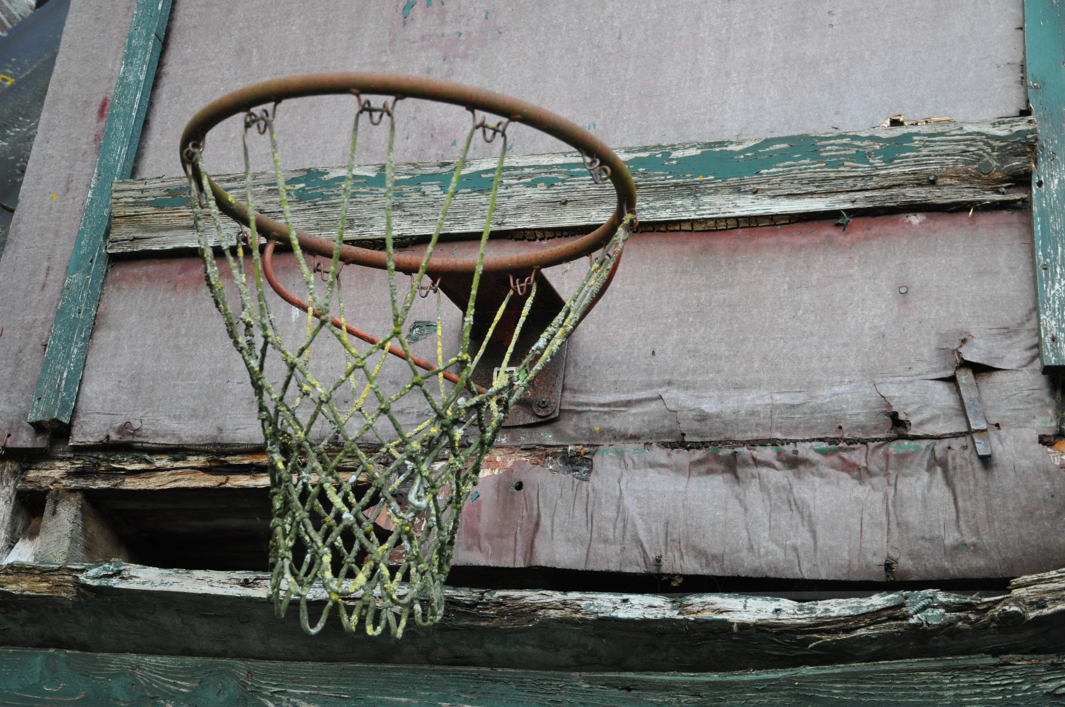 basketball goal old