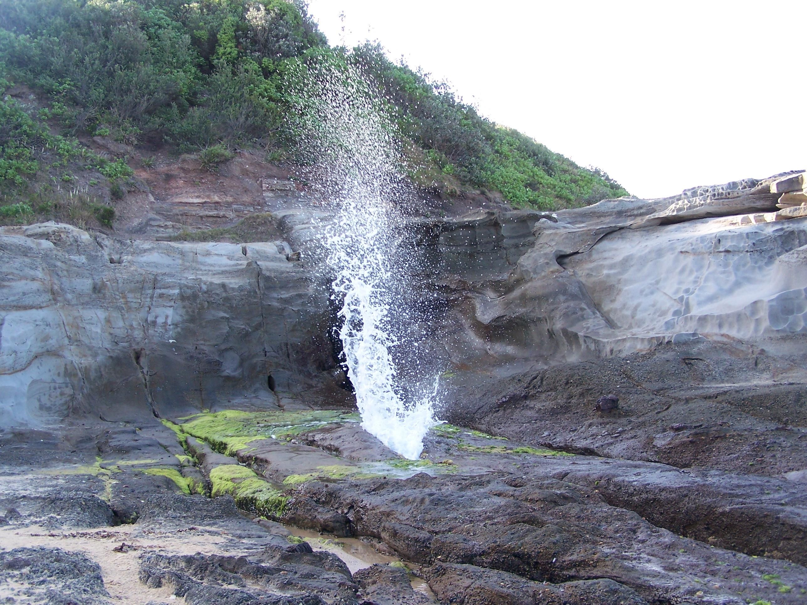 Blow hole