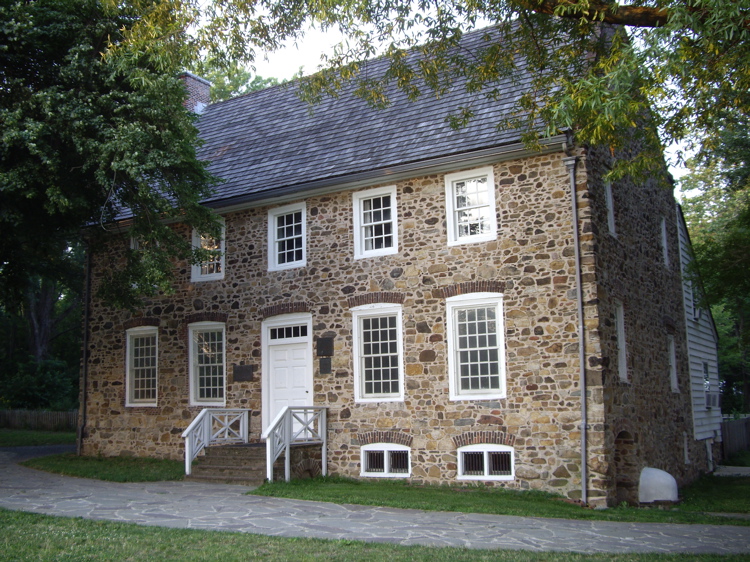 Image: The Conference House at 298 Satterlee St., near the southern tip of Staten Island.