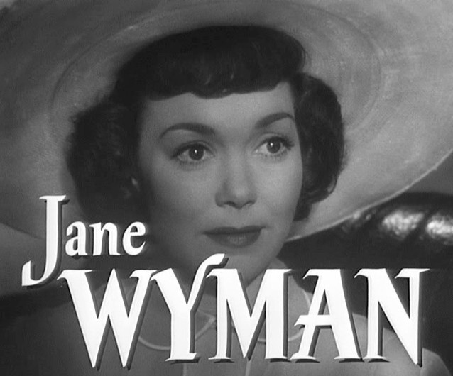 Jane Wyman in Stage Fright