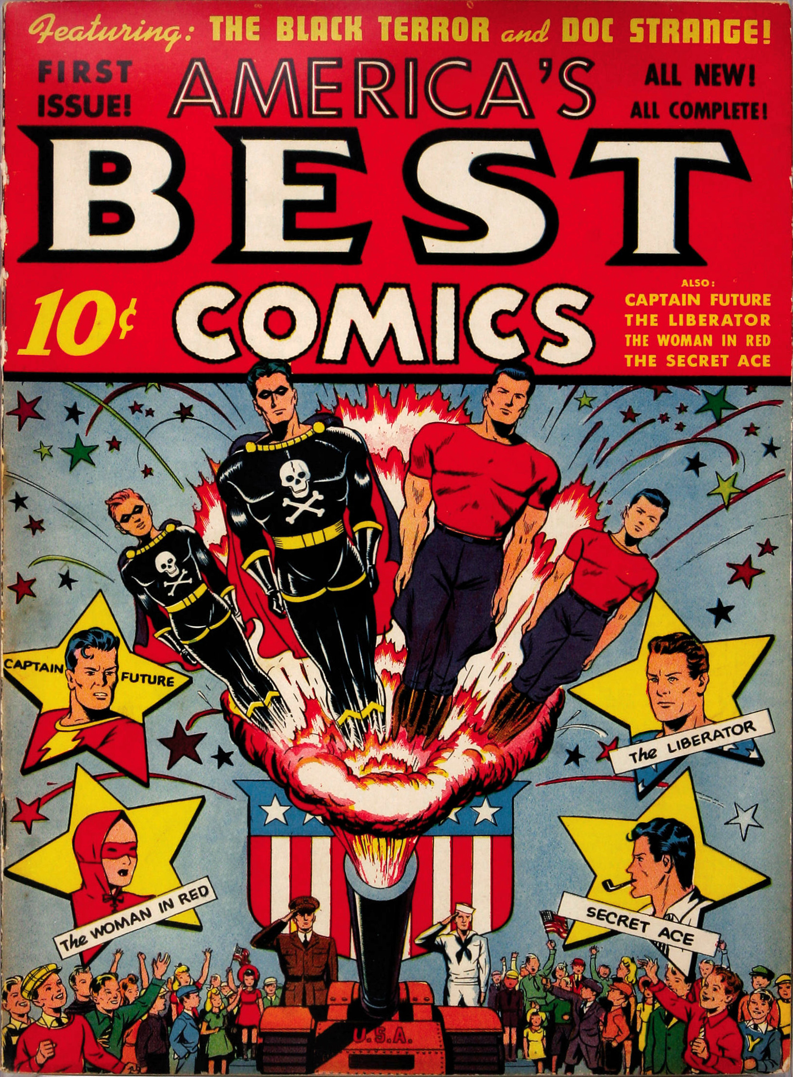 1942 in comics -Initial appearances by character name 