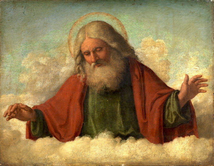 Cima da Conegliano,  Dieu le Père dans images sacrée Cima_da_Conegliano,_God_the_Father