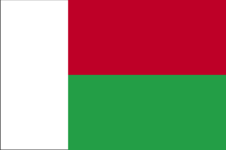 Flag of Madagascar (WFB 2004)