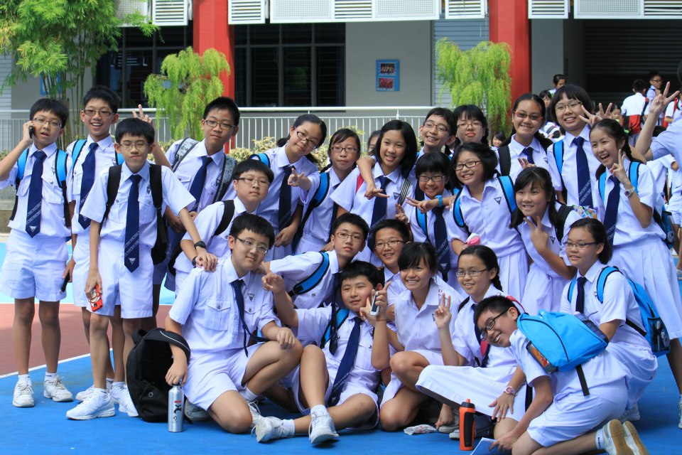 Nude secondary school students