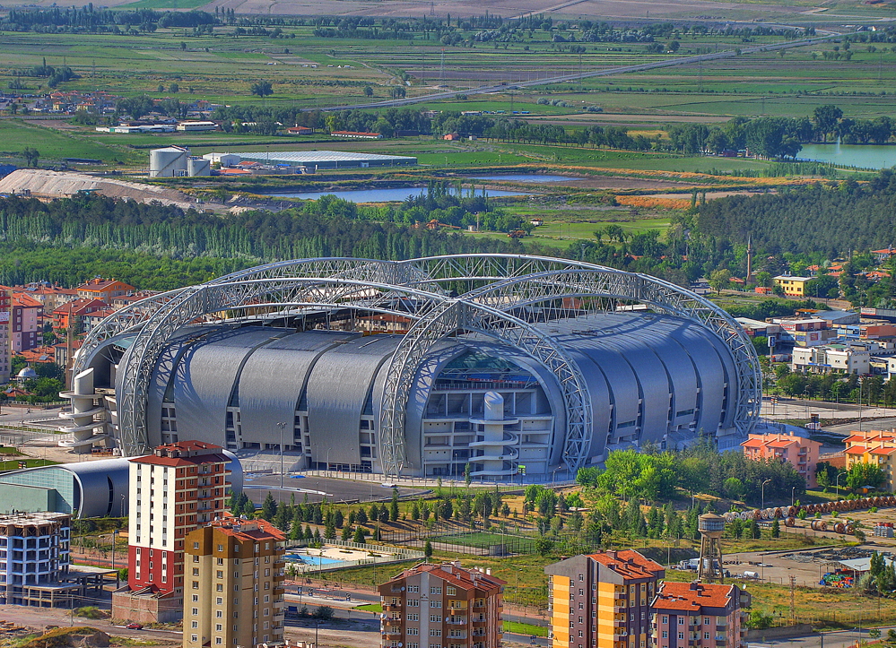 kadir has stadium kayseri turkey by ofiss mimarca stadium football stadiums soccer stadium