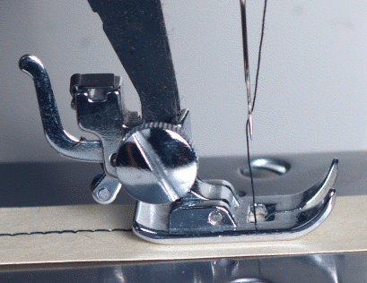 Sewing machine animated