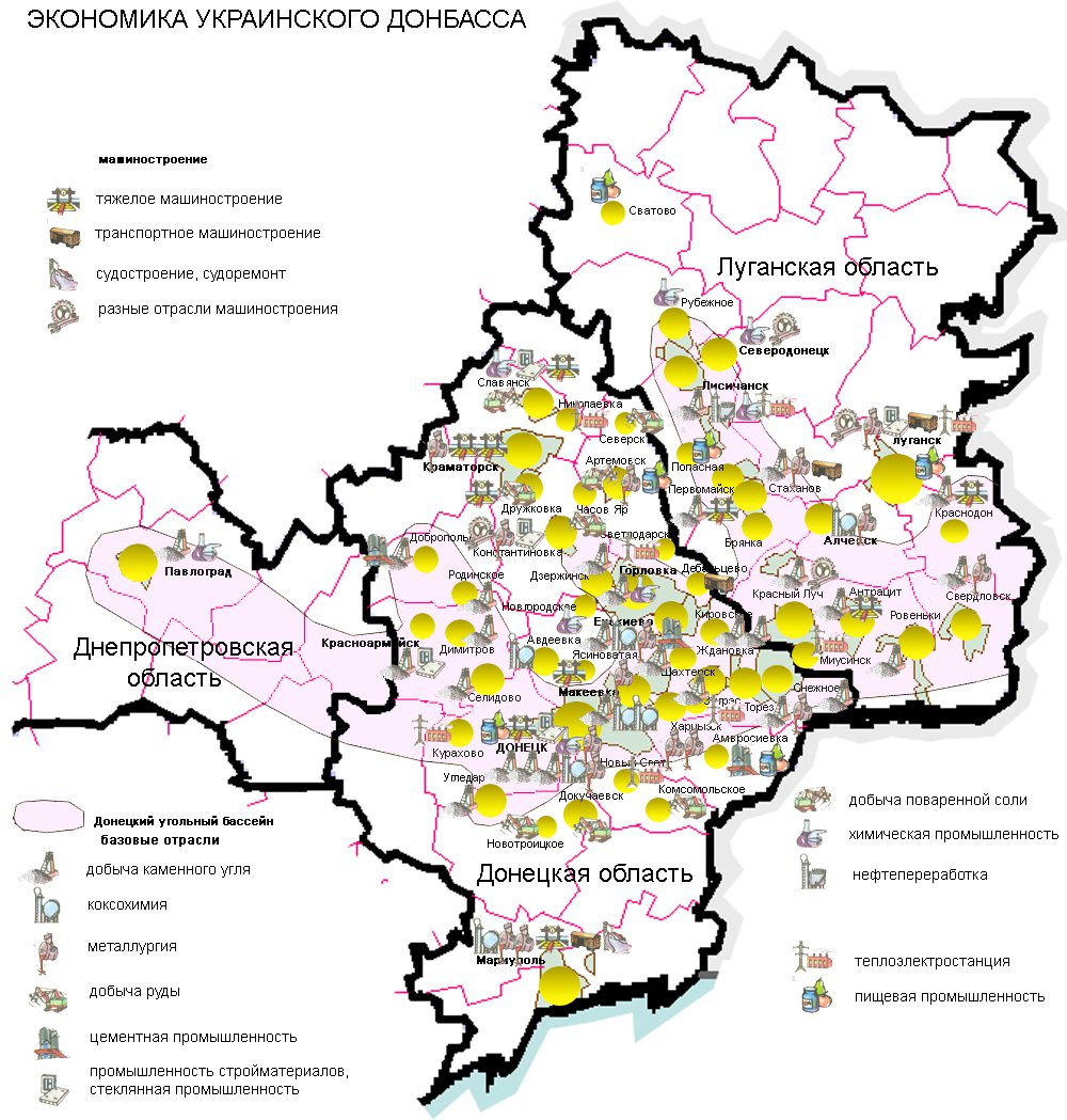 economic activity map