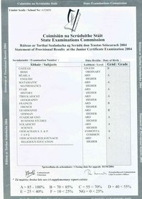 Junior Certificate - Wikipedia, the free encyclopedia