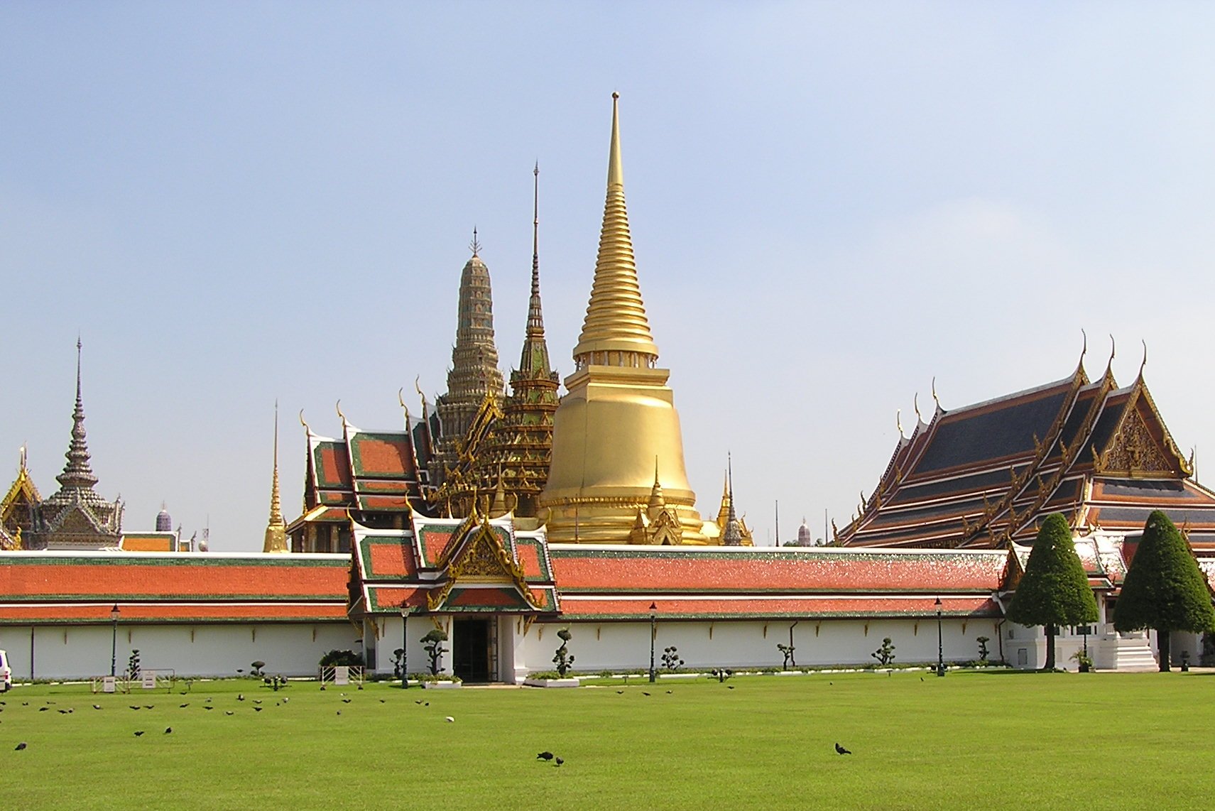 Wat Phra Si Rattana Satsadaram (Wat Phra Kaew – Vihara Buddha Zamrud), Bangkok, Thailand