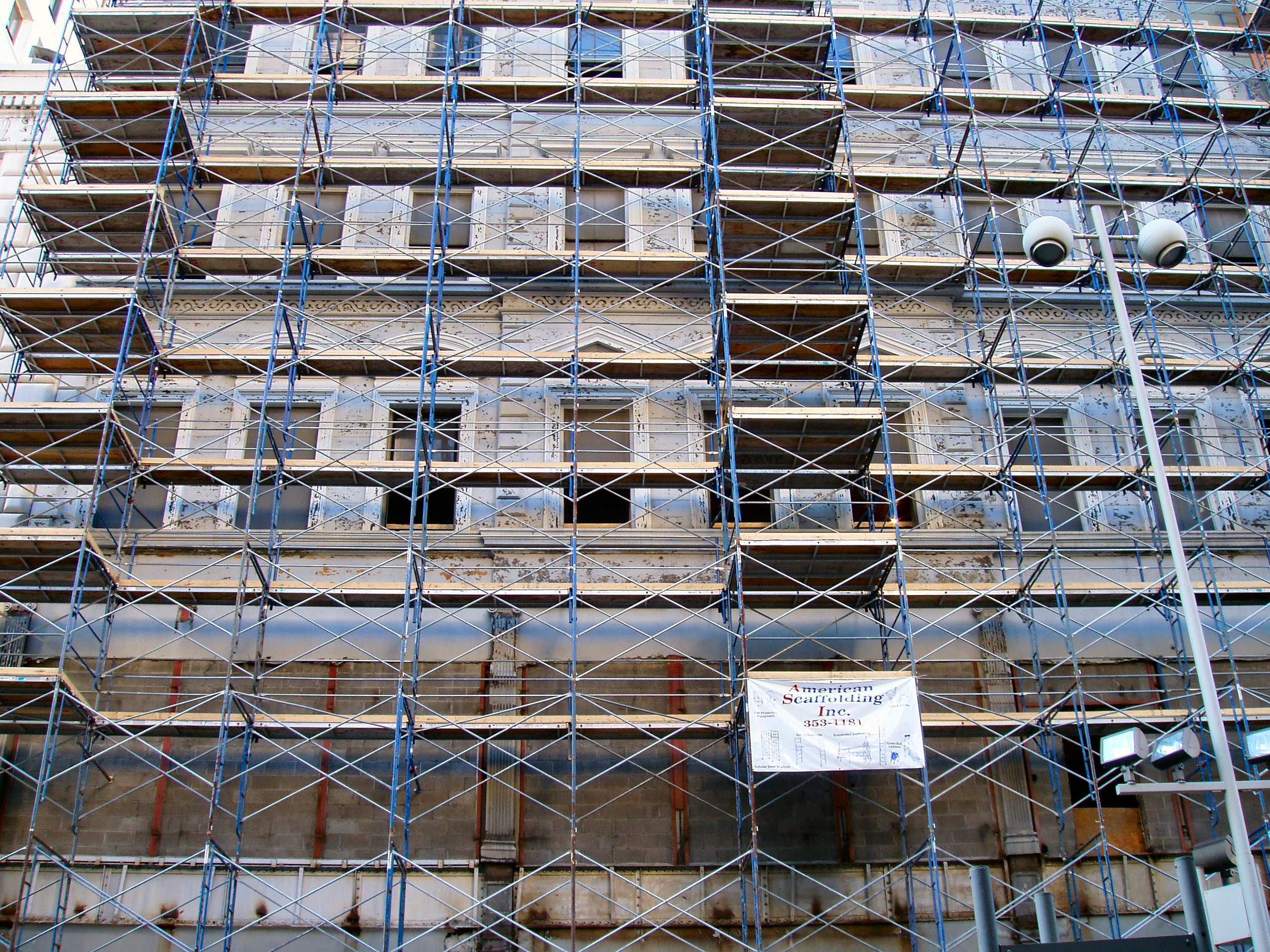 Building Scaffolding Pictures