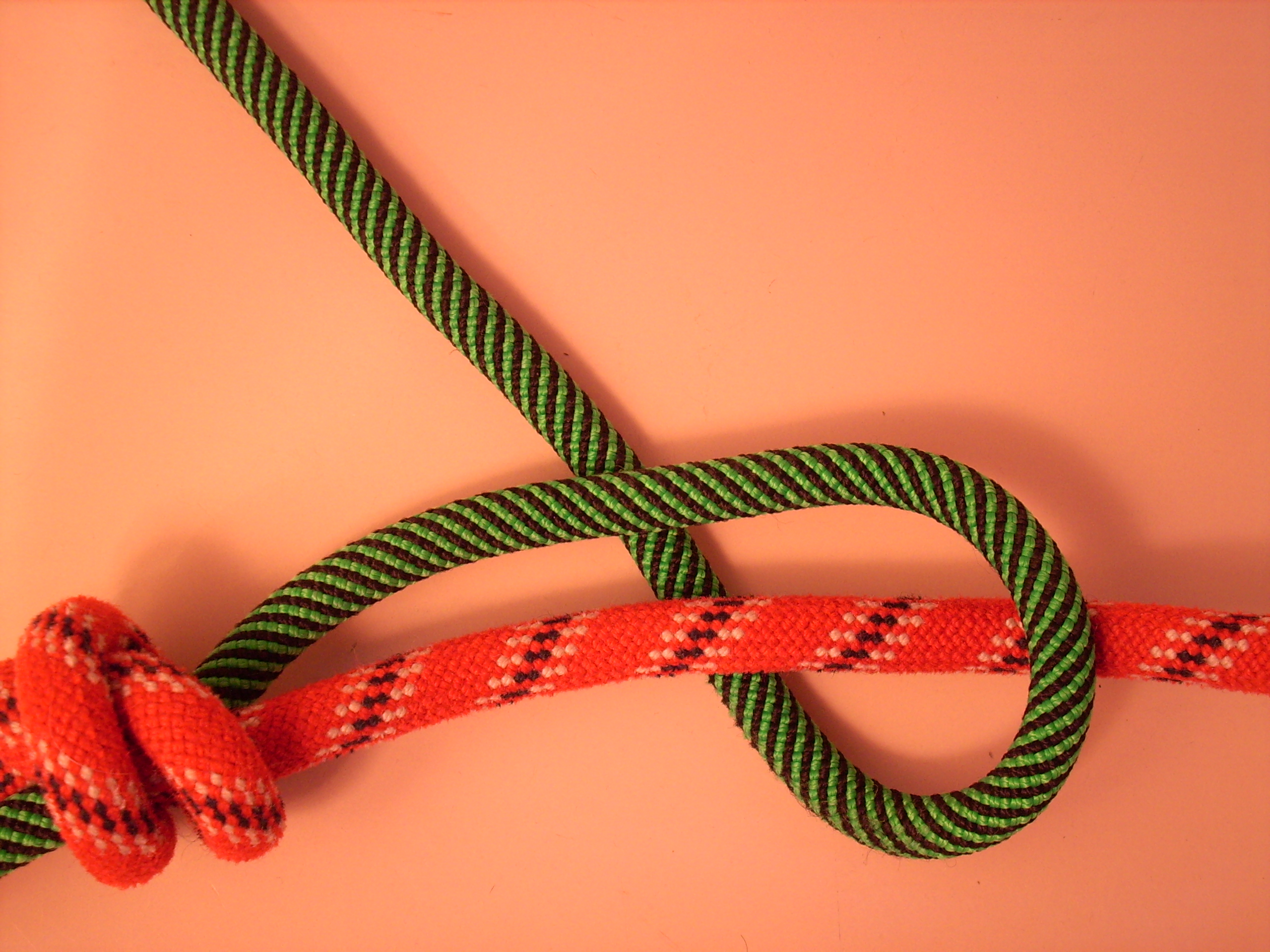 Double Fisherman's Knot Step 1