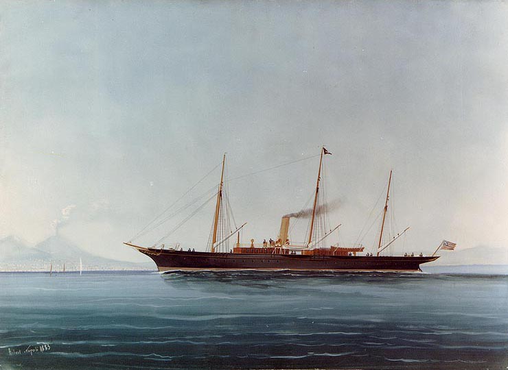 Namouna (American Steam Yacht, 1882) Public Domain