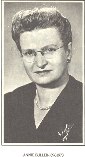 Canadian union organizer and communist Annie Buller.