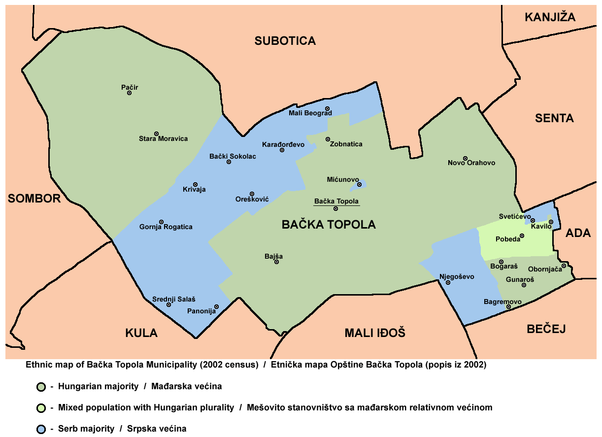 backa topola mapa Pobeda (Bačka Topola)   Wikiwand backa topola mapa