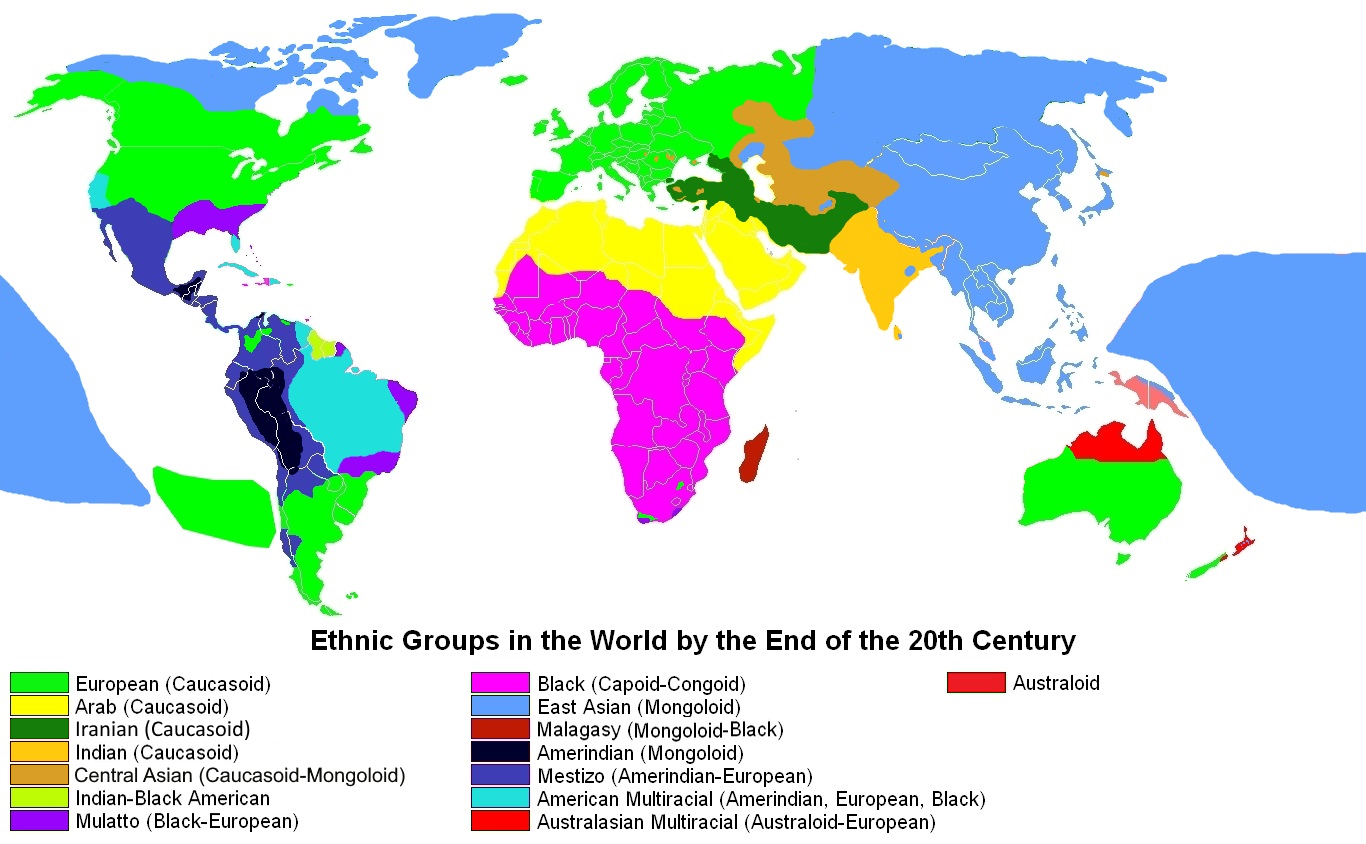 Ethnic Group Map 75