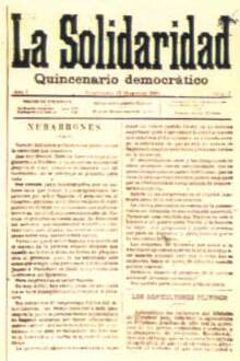 Propaganda in Spanish La-solidaridad2.jpg