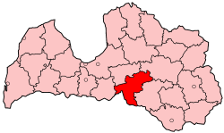 Aizkraukle – Localizzazione