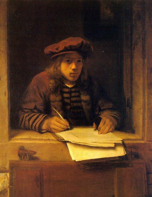 Samuel van Hoogstraten - Self-Portrait.JPG