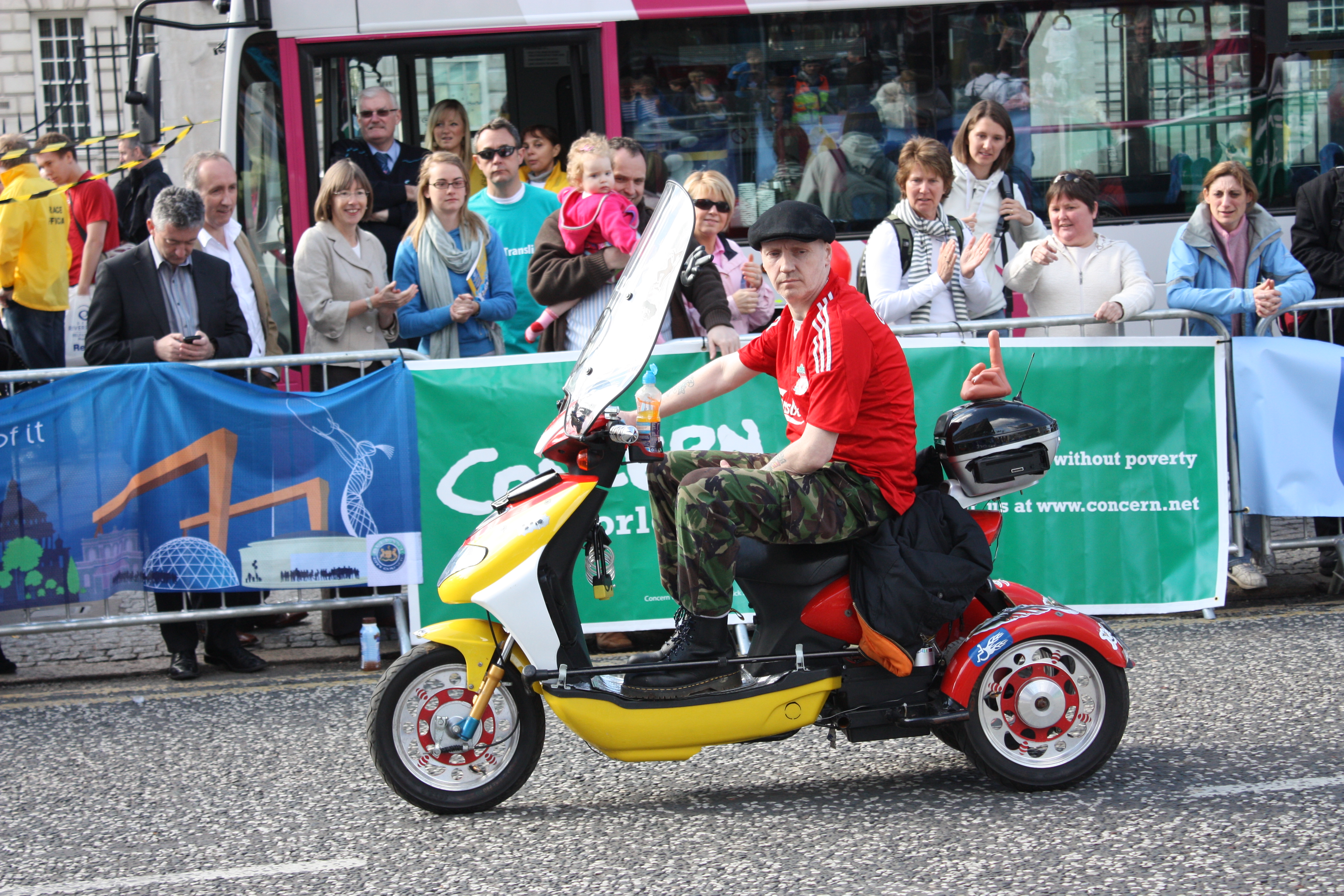 Man On Tricycle