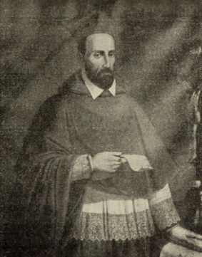 Il cardinale Guala Bicchieri, fondatore dell'ospedale
