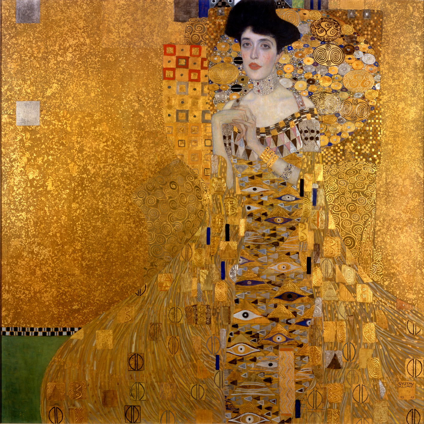 Gustav Klimt „Adele Bloch-Bauer I“ (1907)