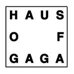 A Haus of Gaga hivatalos logója