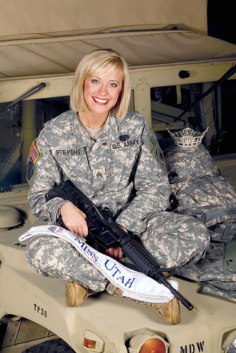 She had served as a combat medic for six years with 