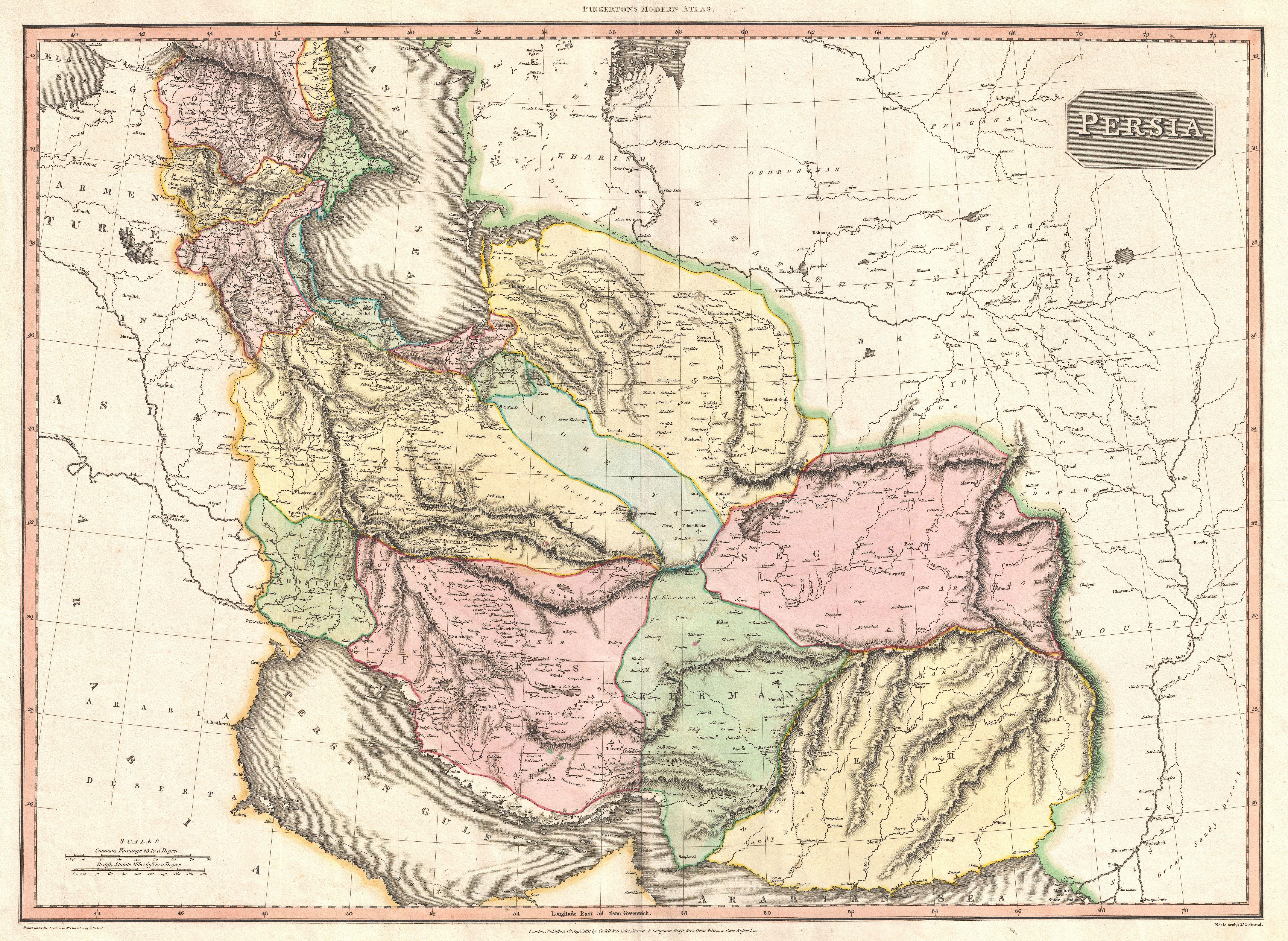 Iran Map Of