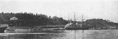 A. B. Bulls skipsverft Fagerheim på Kaldnes i 1872