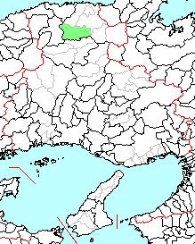 兵庫県日高町　位置図