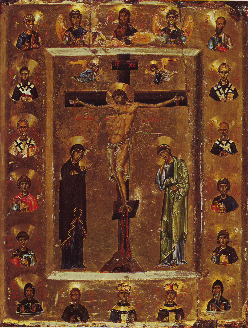 icon of crucifixion