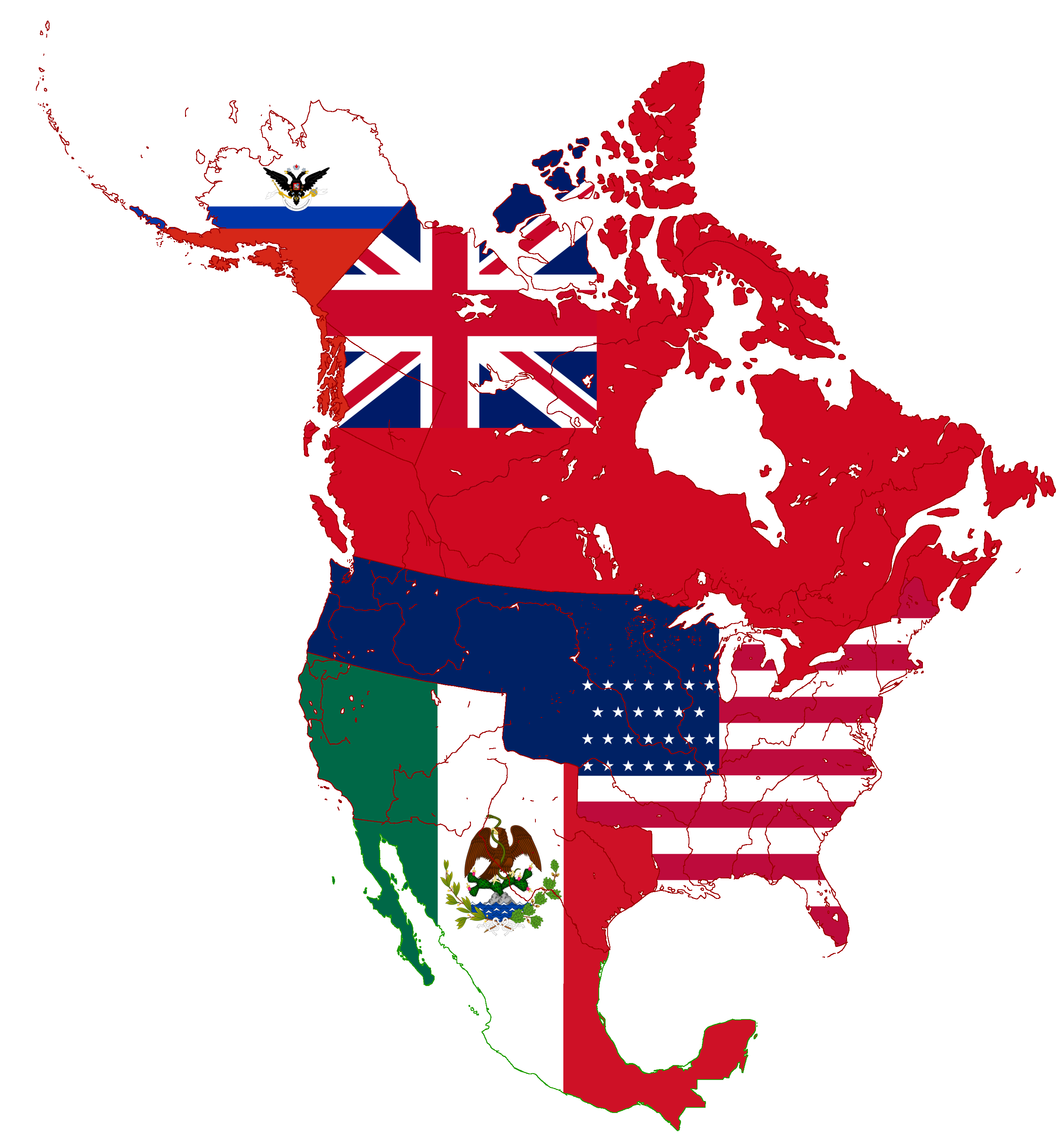 North_American_Historic_Flag_Map