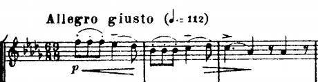 Detail of a score of Tchaikovsky's String Quartet No. 2 in F major, showing a multiple time signature Tchaikovsky String Quartet in F excerpt.png