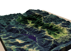 Modelare 3D pentru Bazinul Hidrografic al Paraului Latorita.gif