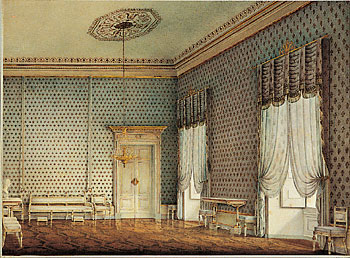 Le salon des princes en 1832, par Giuseppe Naudin.