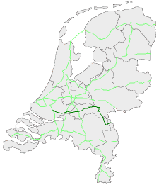 Route in Nederland