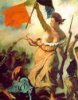Croped and resized version of Delacroix's Liberty guiding the People