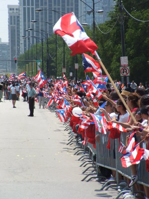 English: Puerto Rican Day Parade in Paseo Bori...
