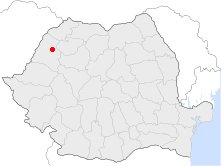 Location of Aleșd