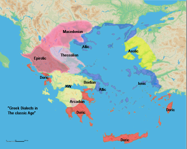 Greek dialects