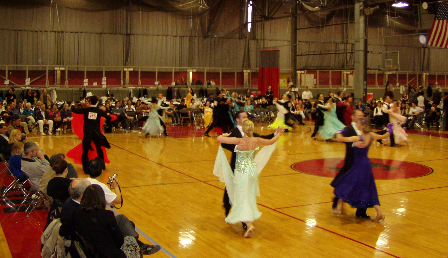 Compétition de danses sportives