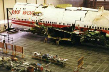 TWA Flight 800 Wreckage